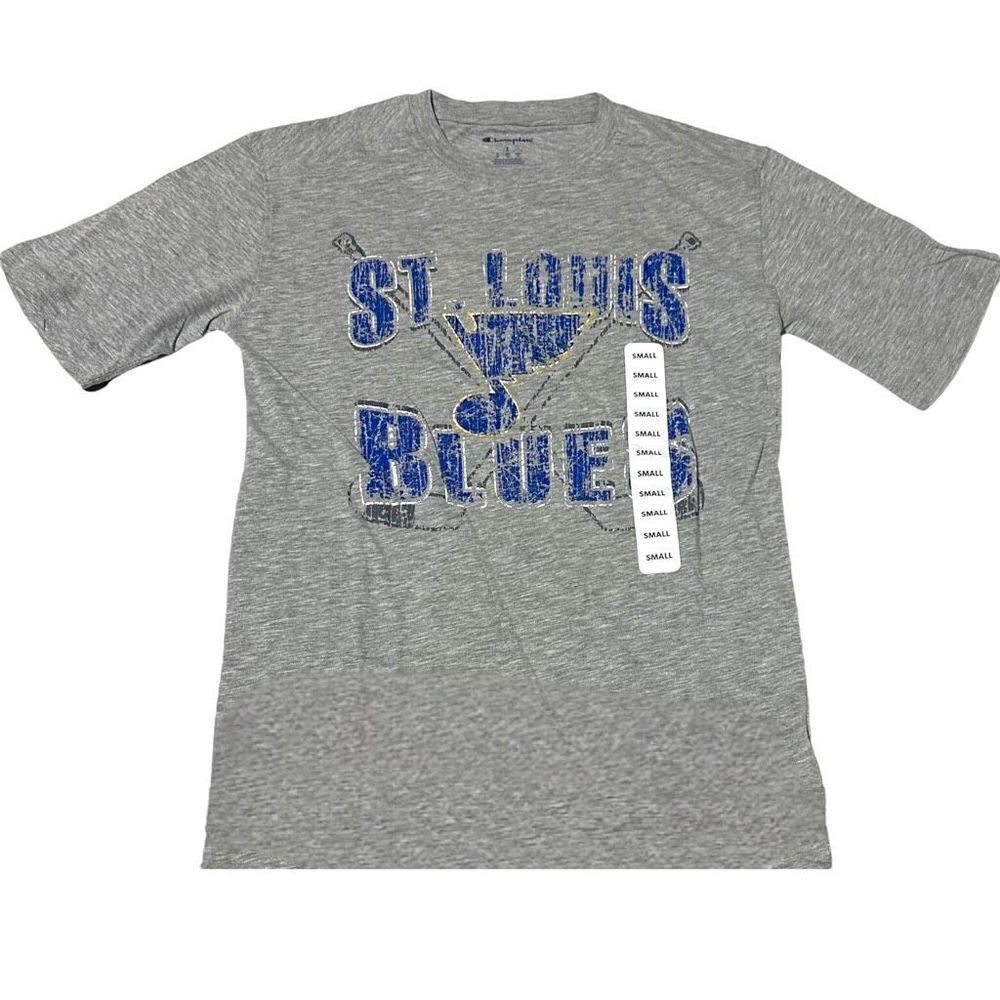 Champion Men’s St. Louis Blues T Shirt Size Small - Picture 1 of 4